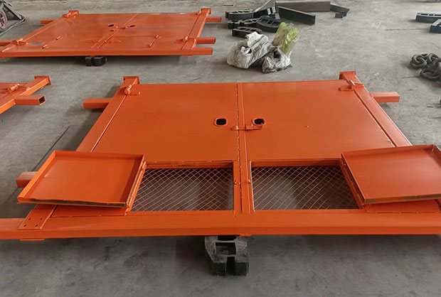 老客户再度订购我司防火栅栏门 品质服务获持续认可